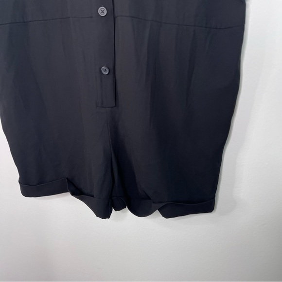Banana Republic Black Button-Up Jumpsuit - Picture 4 of 9